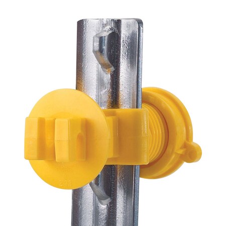 Fi-Shock Dare Electric Fence T-Post Screw Yellow, PK25 2193-25